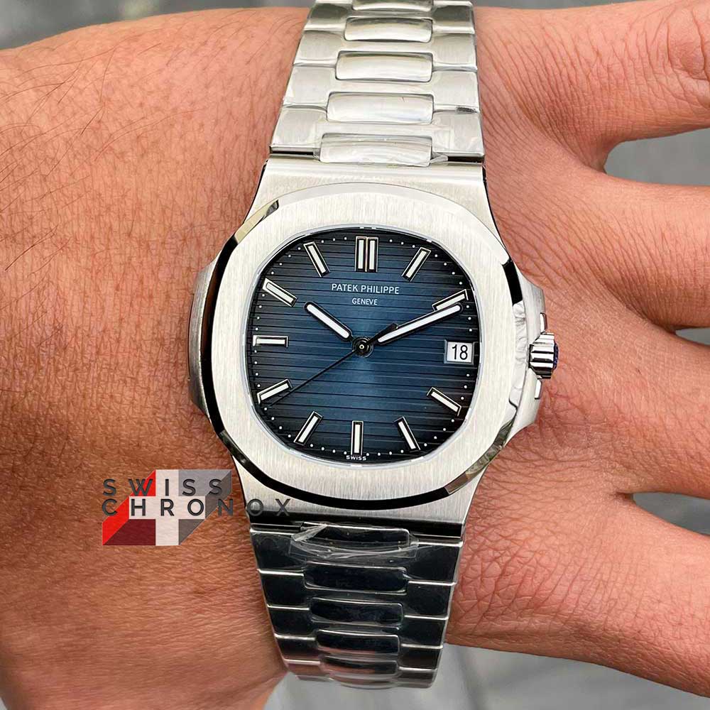 Richard Mille Style Nautilus 5711 105 Blue Dial / Steel detail 4