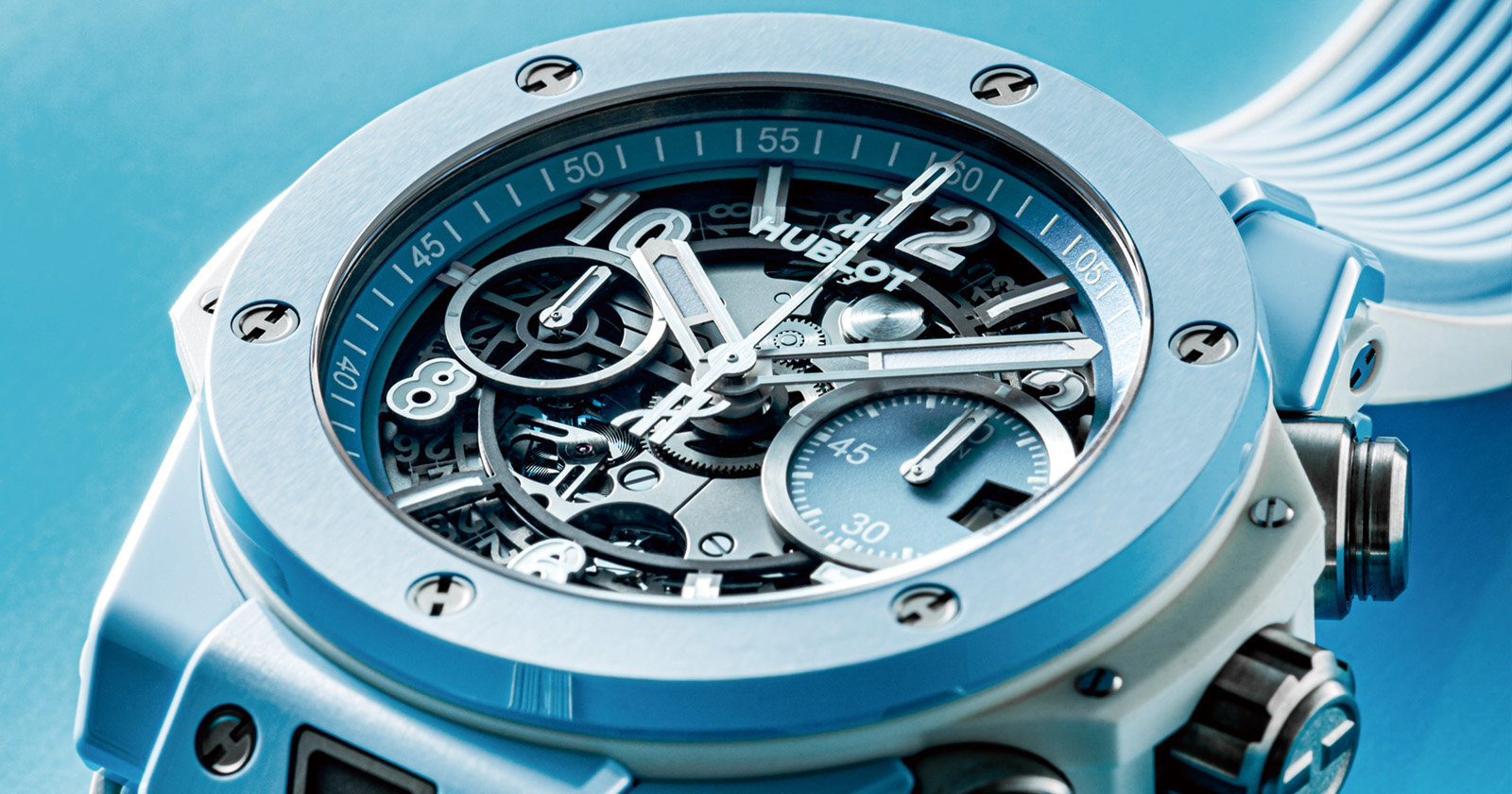 Hublot Style Daytona Chrono 112 Ceramic Bezel detail 4