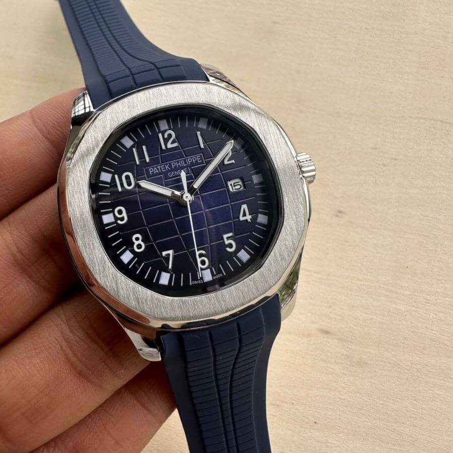PP Style Aquanaut 5167 113 Blue Dial / Steel detail 4