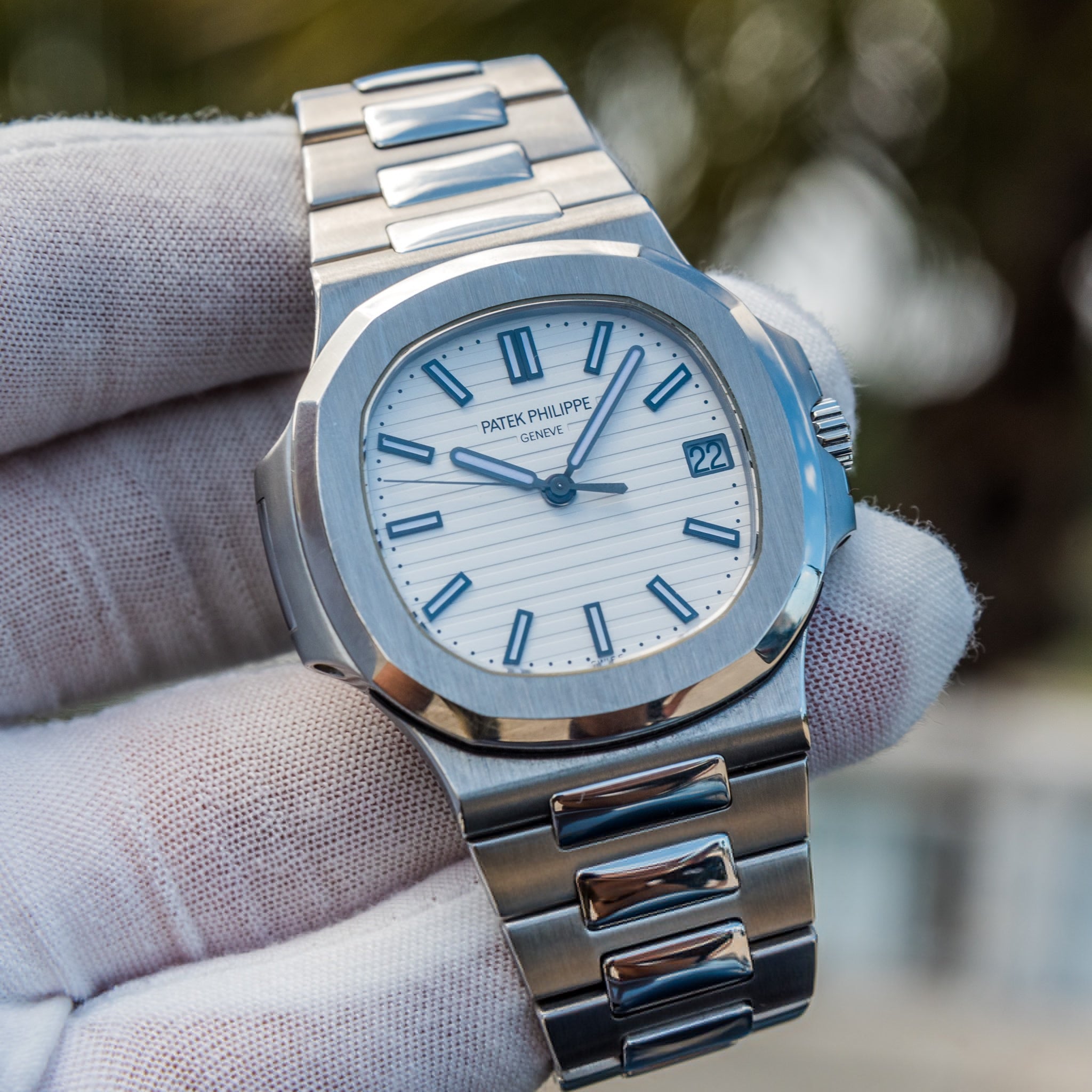 PP Style Nautilus 5711 117 Meteorite Dial detail 2