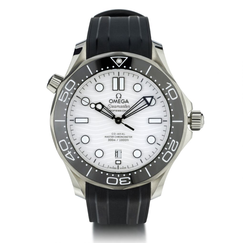 PP Style Seamaster 300 124 White Dial / Steel detail 3
