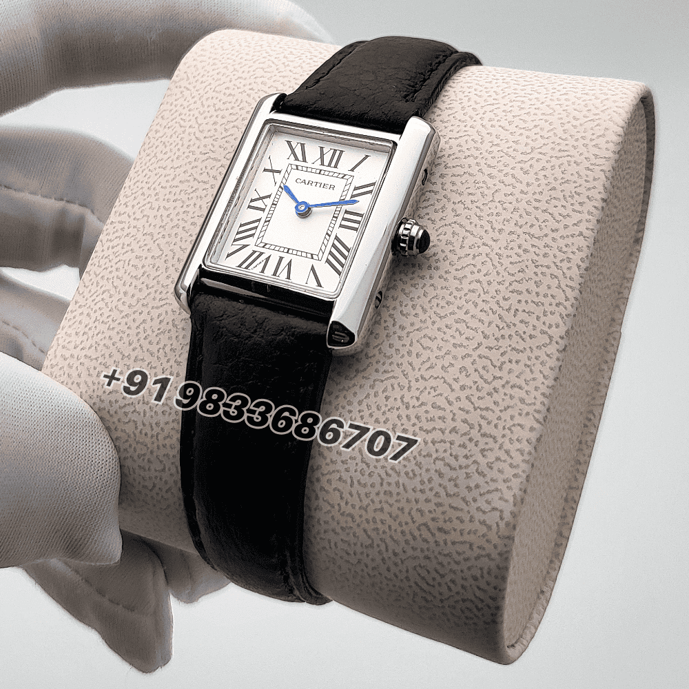Tag Heuer Style Tank Louis 129 White Dial / Steel detail 4