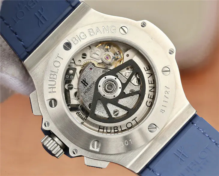 PP Style Big Bang 44 144 Blue Dial / Steel detail 4