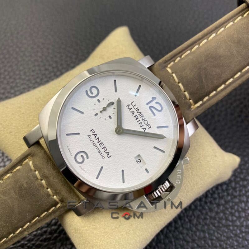 Tag Heuer Style Luminor Marina 146 White Dial / Steel detail 3