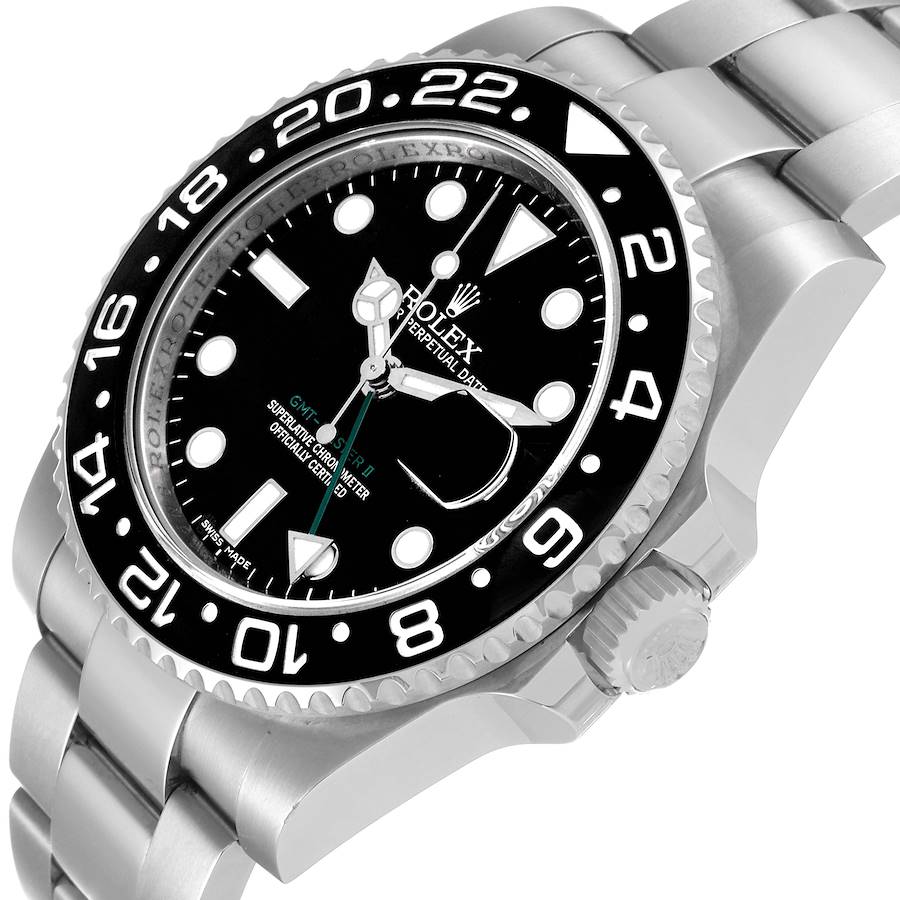 Cartier Style GMT-Master II 150 Ceramic Bezel detail 3