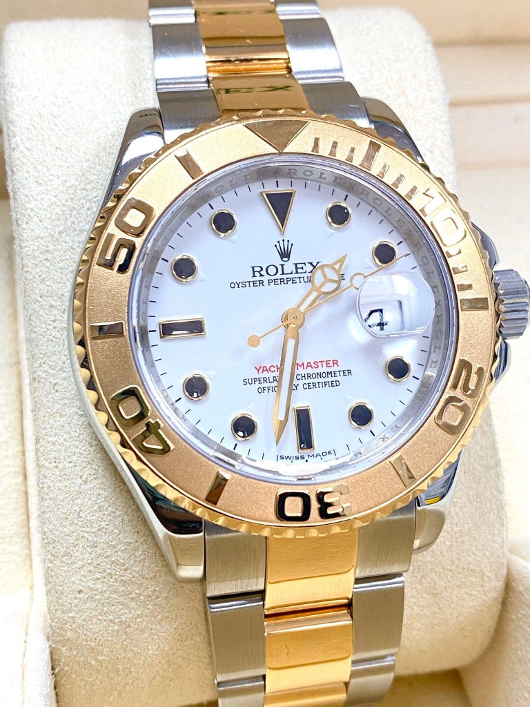 Richard Mille Style Yacht-Master 40 151 Two-Tone Gold detail 3