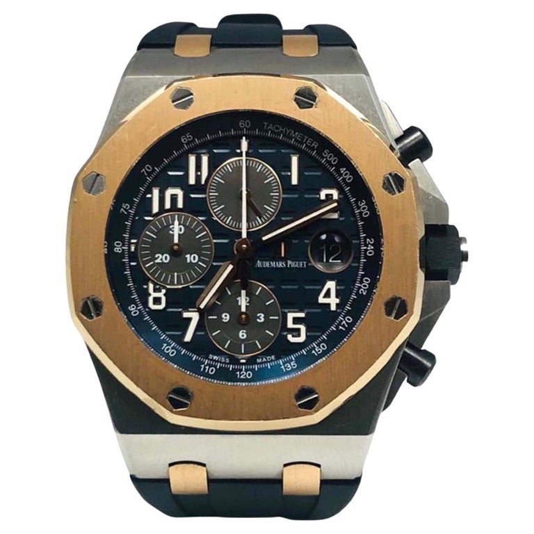 AP Style Royal Oak Offshore 154 Two-Tone Gold detail 2