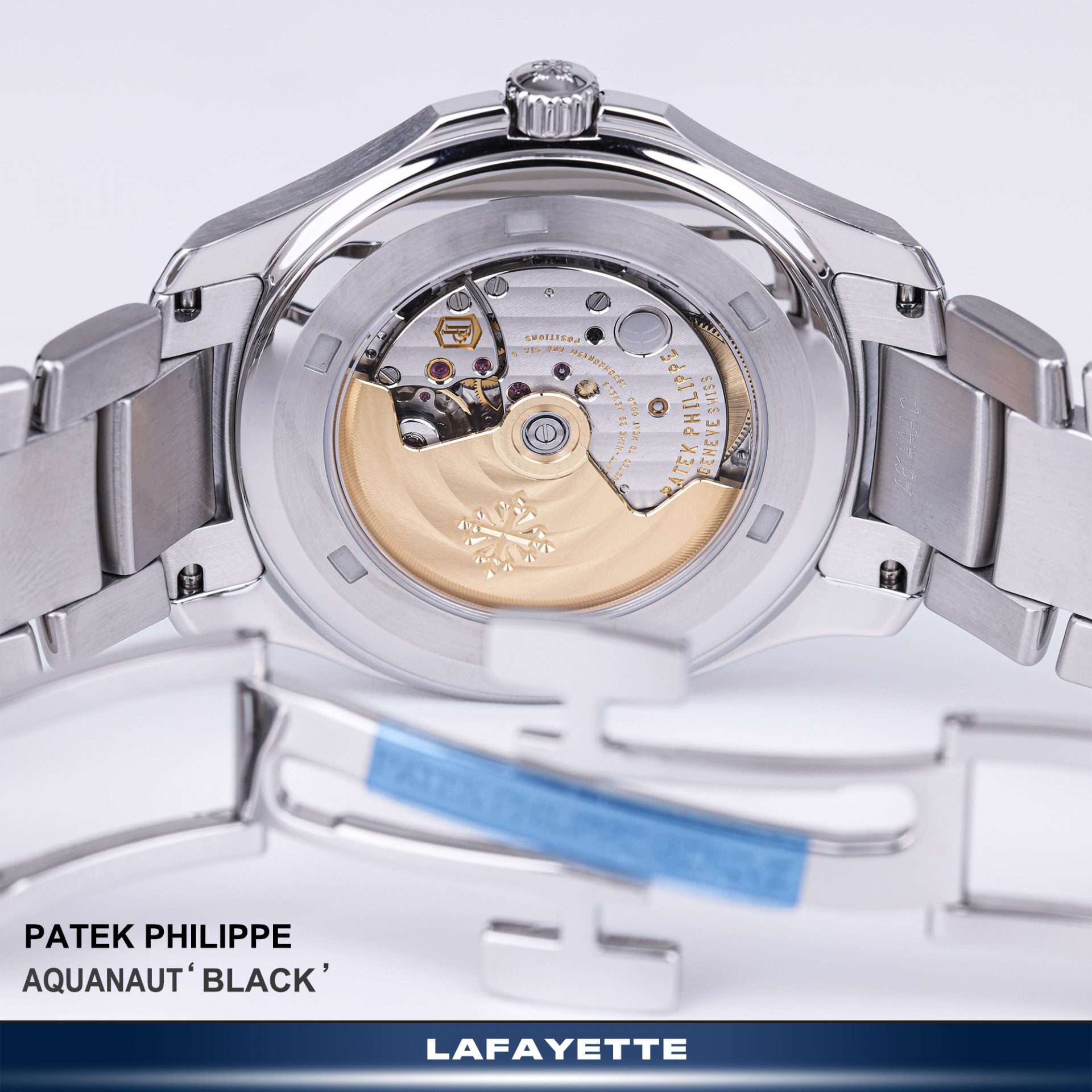 Patek Style Aquanaut 5167 Black Black detail 3