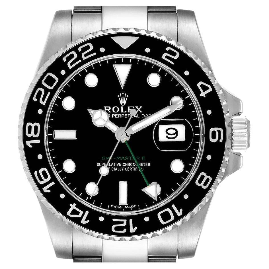 Hublot Style GMT-Master II 160 Black Dial / Steel detail 4