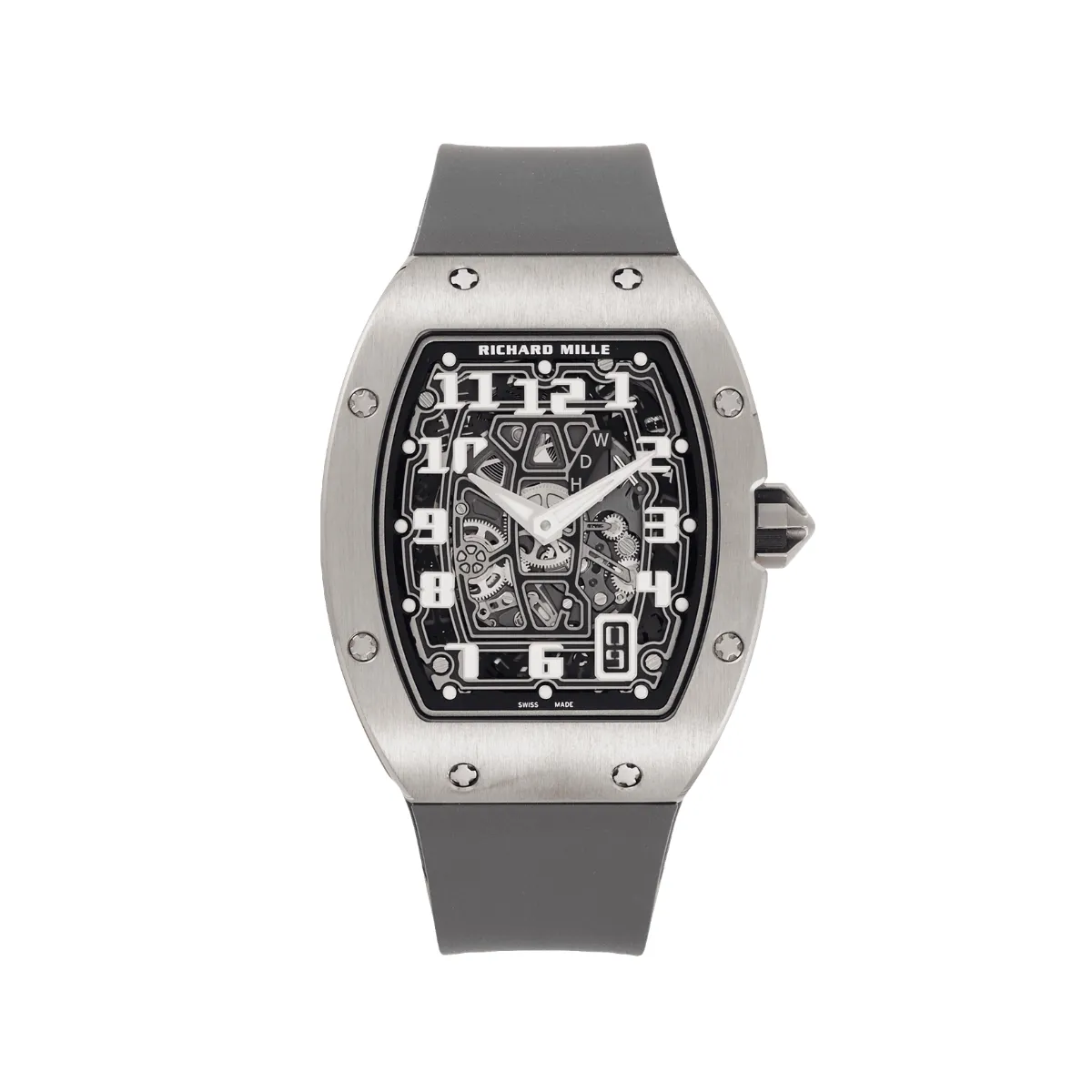 Richard Mille Style GMT-Master II 166 Grey Dial / Rubber detail 2