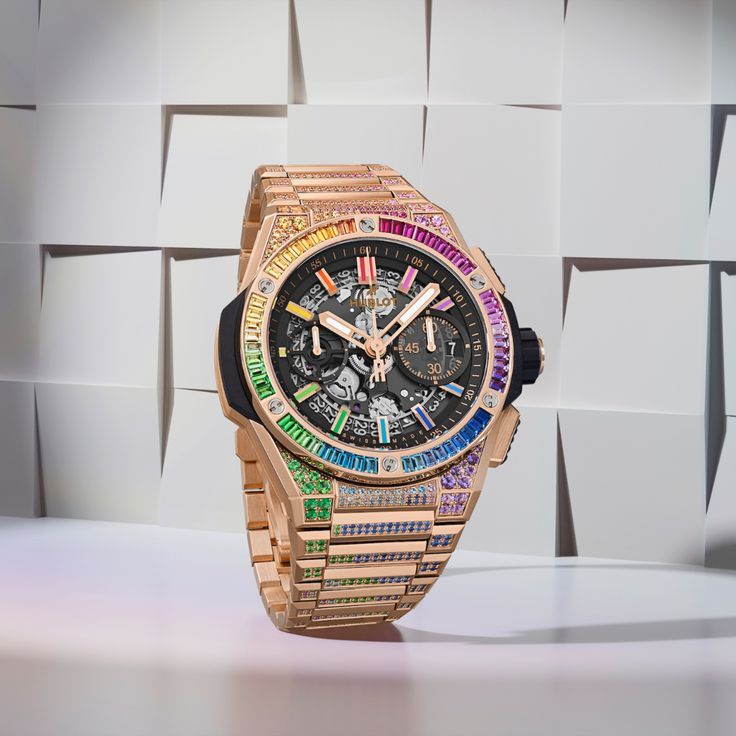 Panerai Style Big Bang 44 168 Full Gold detail 3