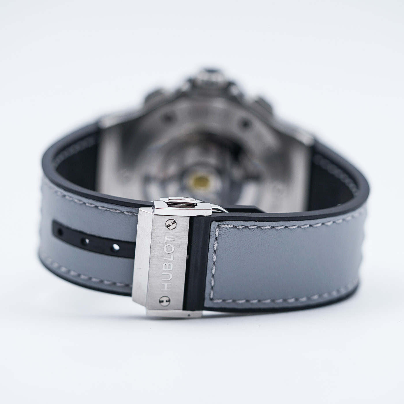 PP Style Big Bang 44 170 Silver Dial / Leather detail 4