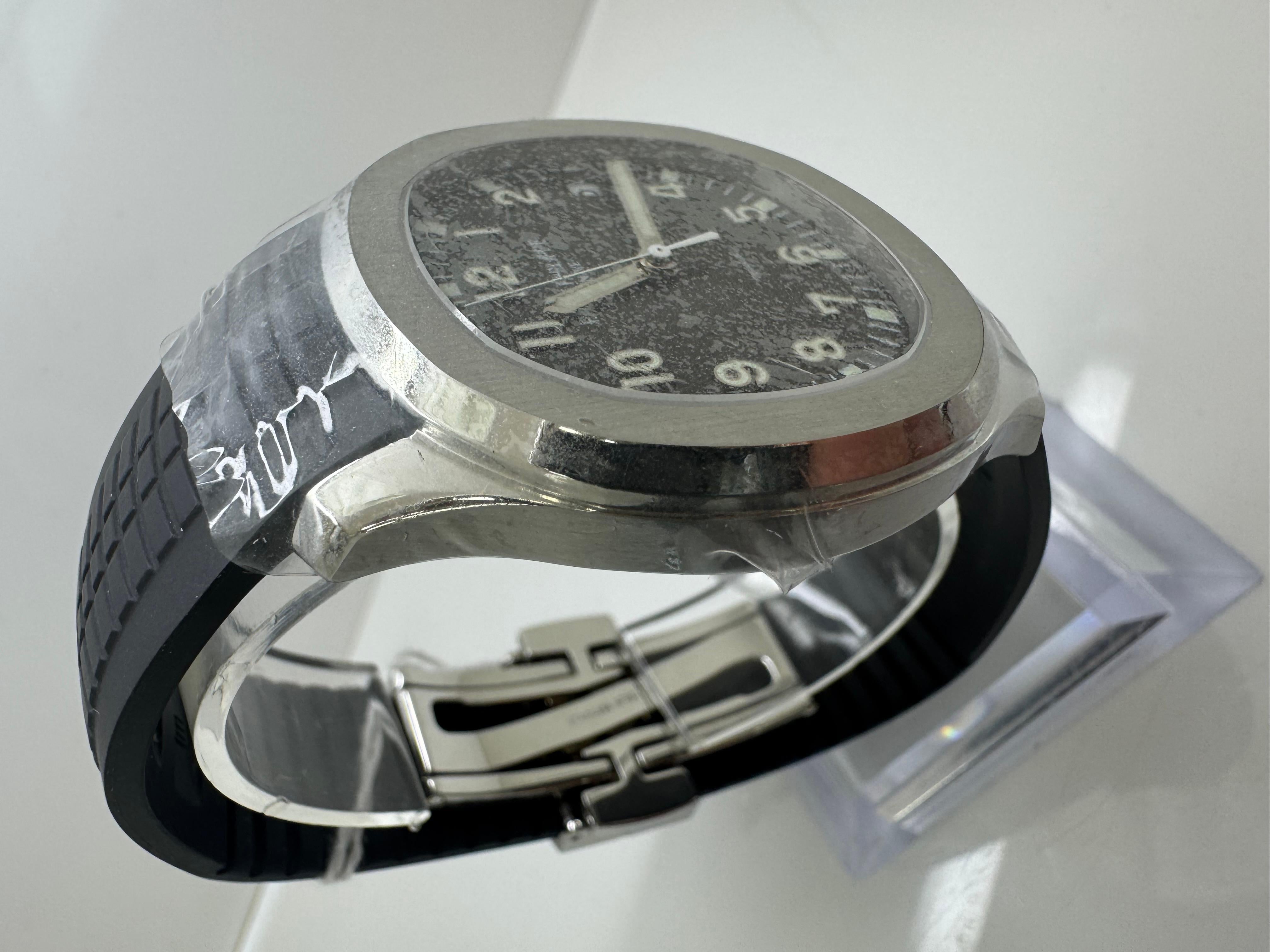 AP Style Aquanaut 5167 171 Meteorite Dial detail 3