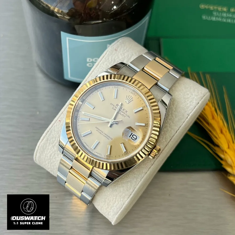 AP Style Datejust 41 172 Two-Tone Gold detail 4
