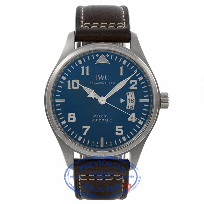 Tag Heuer Style Pilot Mark XVIII 176 Blue Dial / Steel detail 3