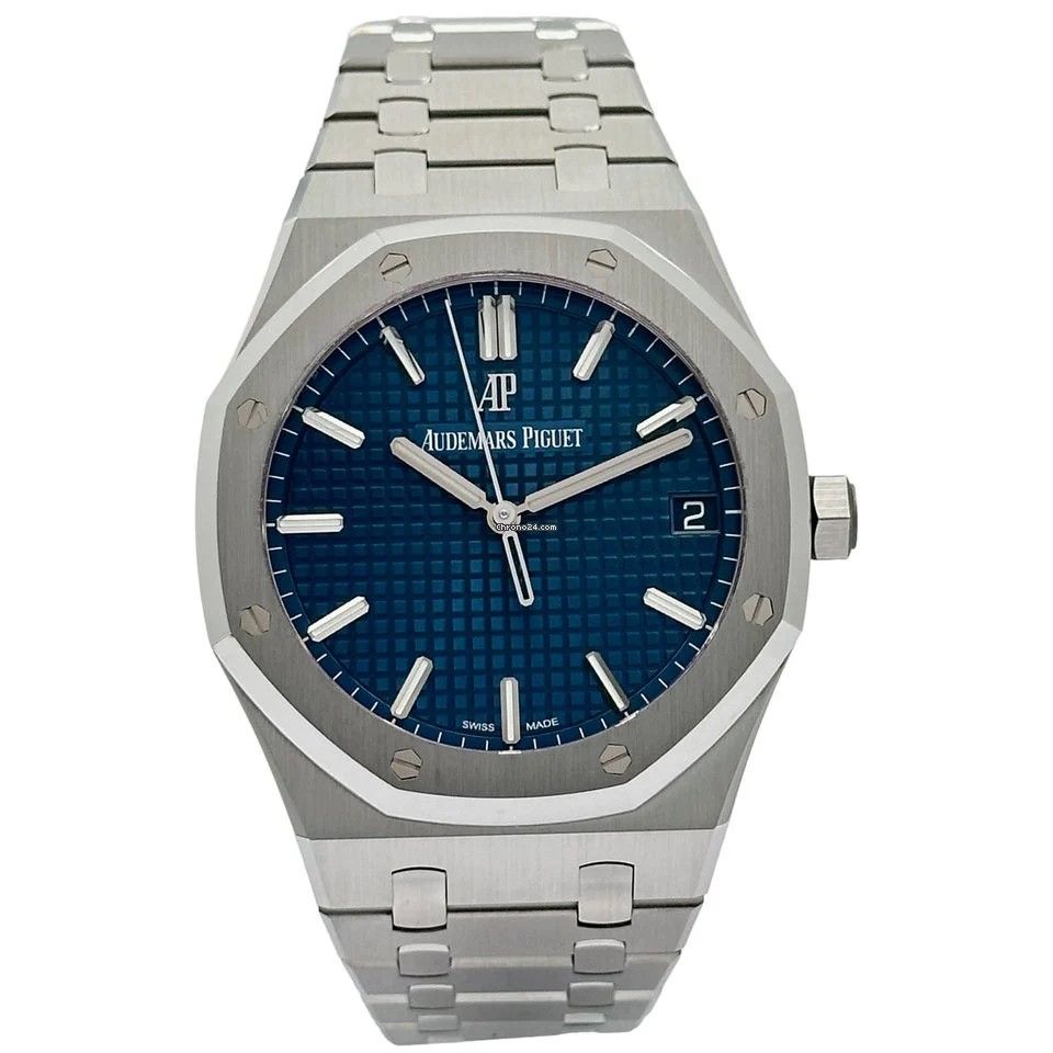 PP Style Royal Oak 41 177 Blue Dial / Steel detail 3