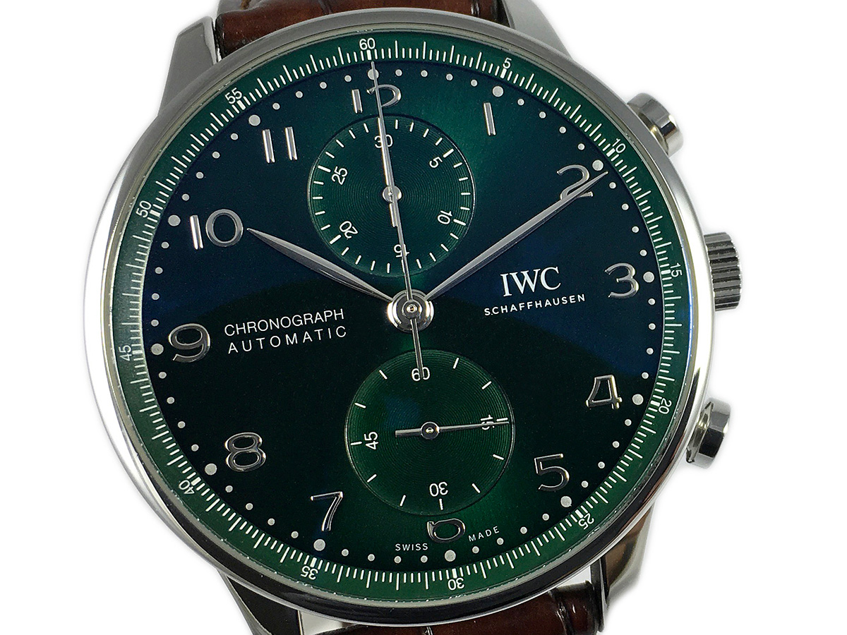 IWC Style RM 011 186 Green Dial / Steel detail 3