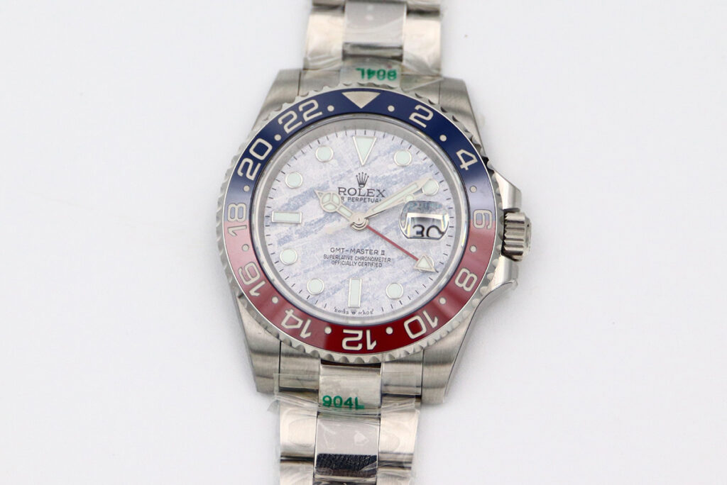 Tag Heuer Style GMT-Master II 192 Meteorite Dial detail 4