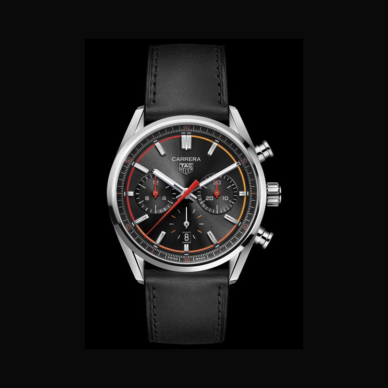 Tag Style Carrera Chronograph 42 Black detail 4