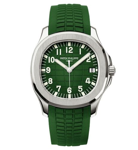 Hublot Style Aquanaut 5167 205 Green Dial / Steel detail 2