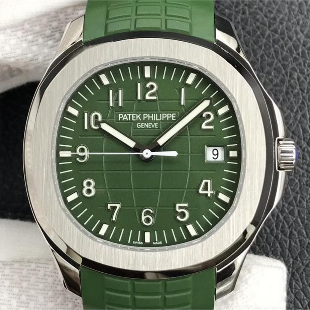 Hublot Style Aquanaut 5167 205 Green Dial / Steel detail 4