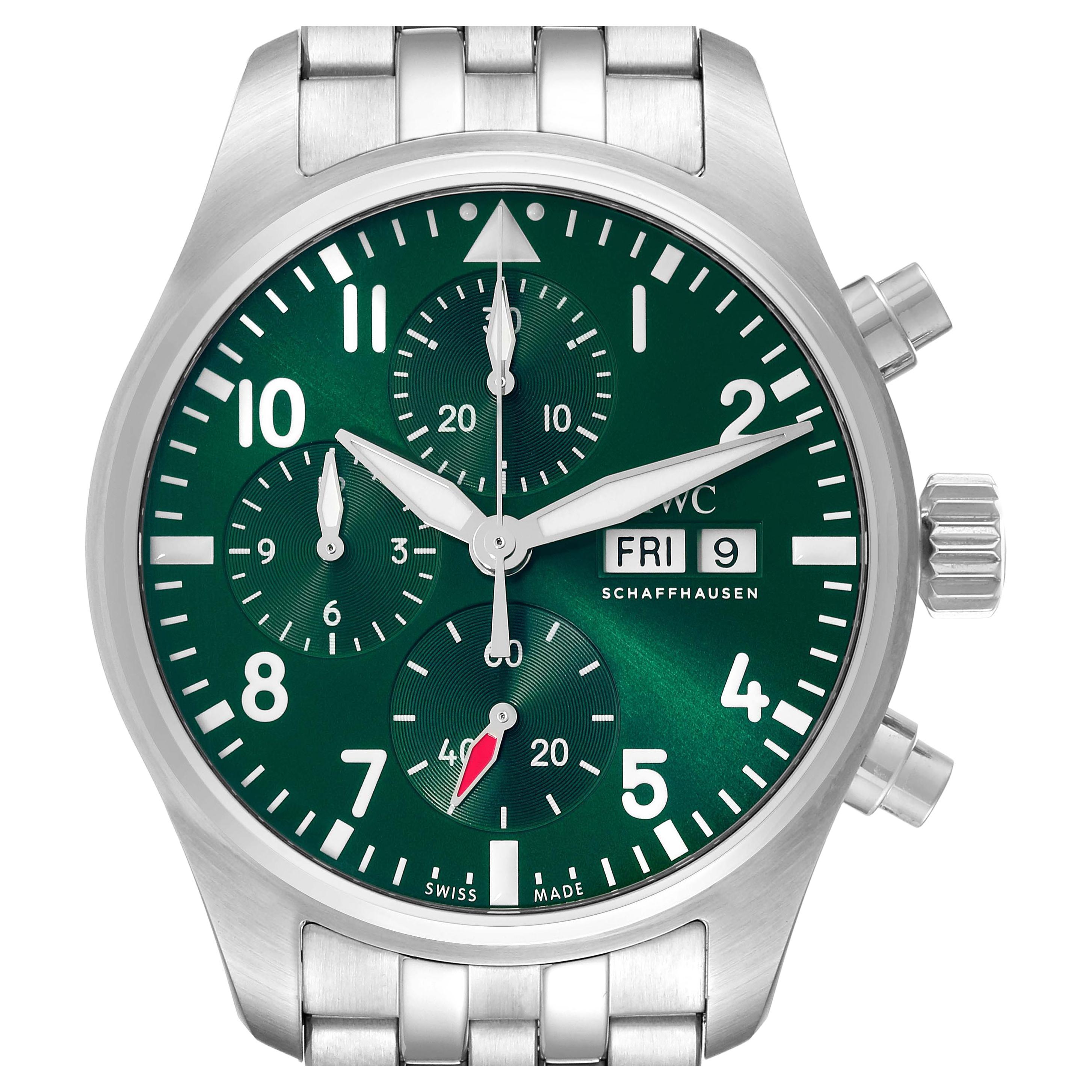 IWC Style RM 011 208 Green Dial / Steel detail 4