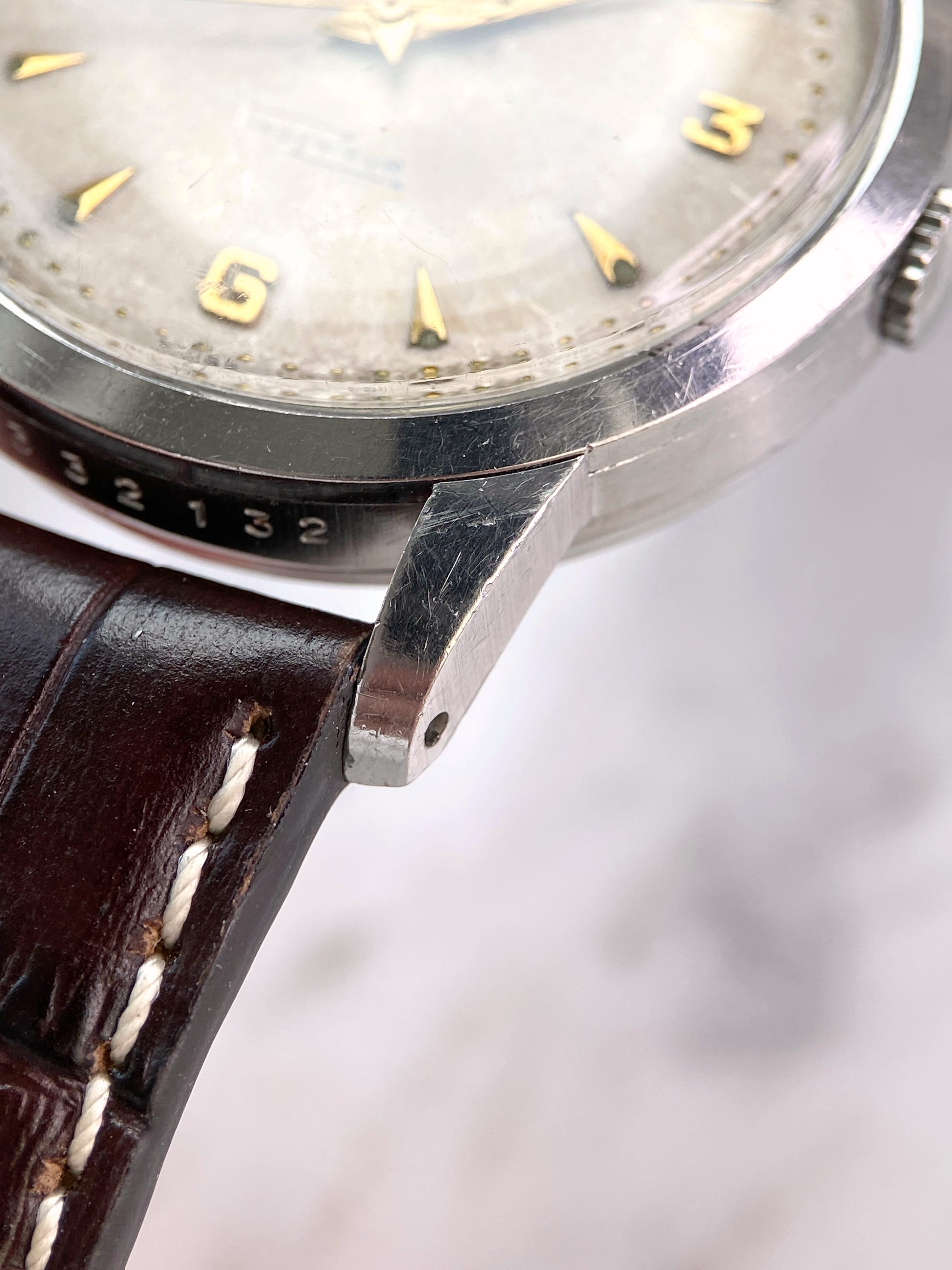 IWC Style Explorer 40 209 Meteorite Dial detail 2