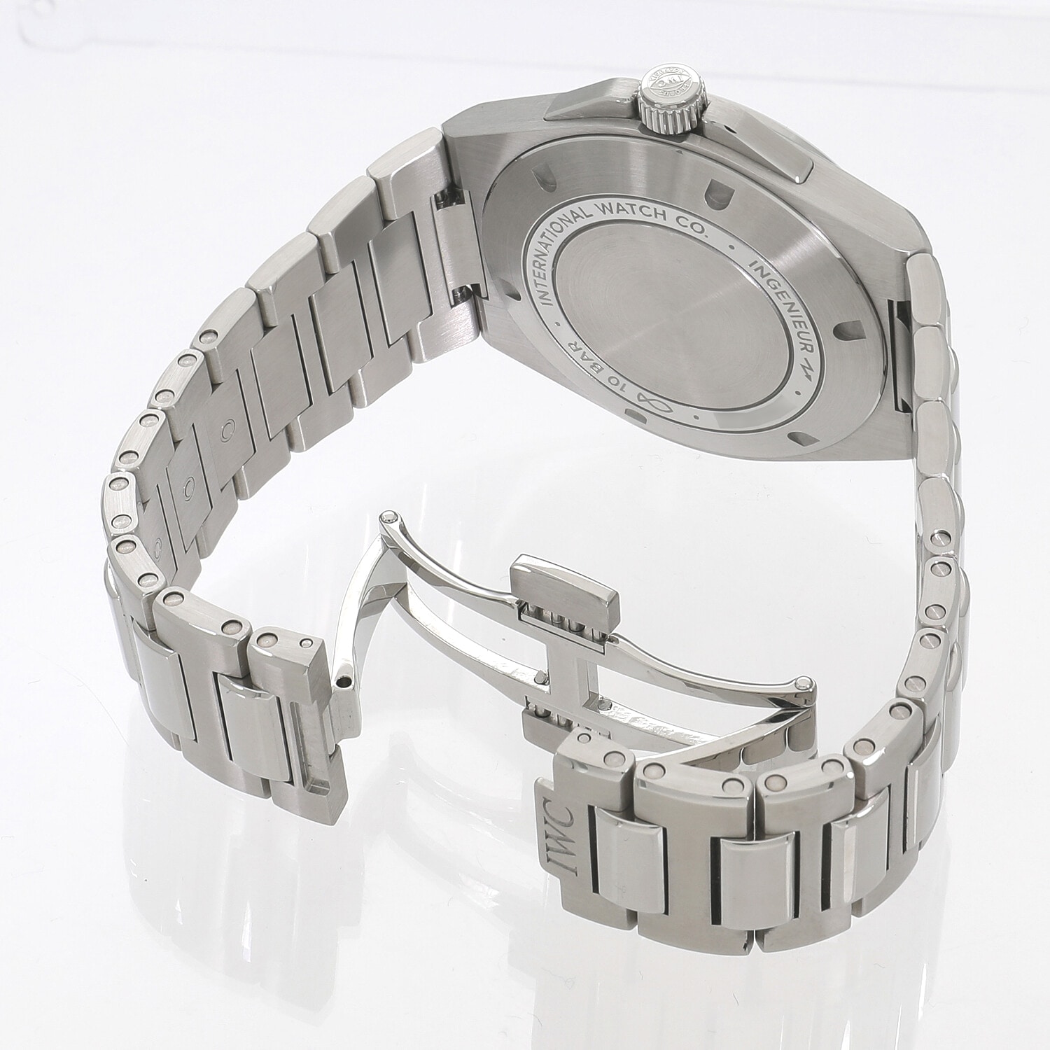 IWC Style Explorer 40 209 Meteorite Dial detail 4