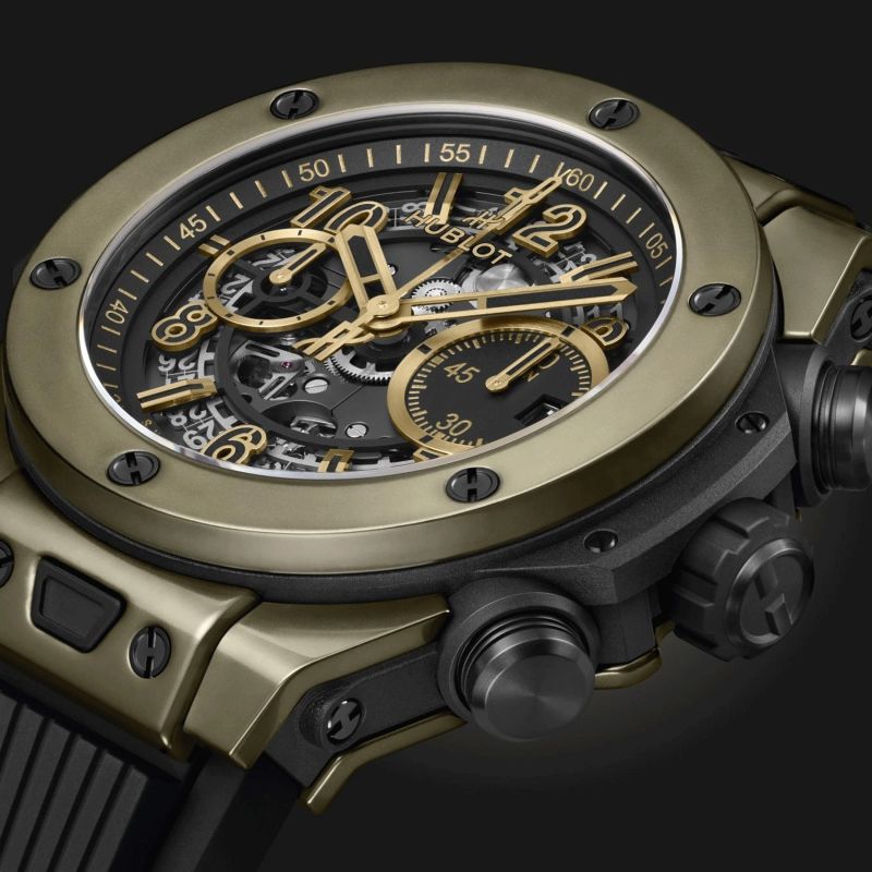 Hublot Style Big Bang 44 218 Full Gold detail 3