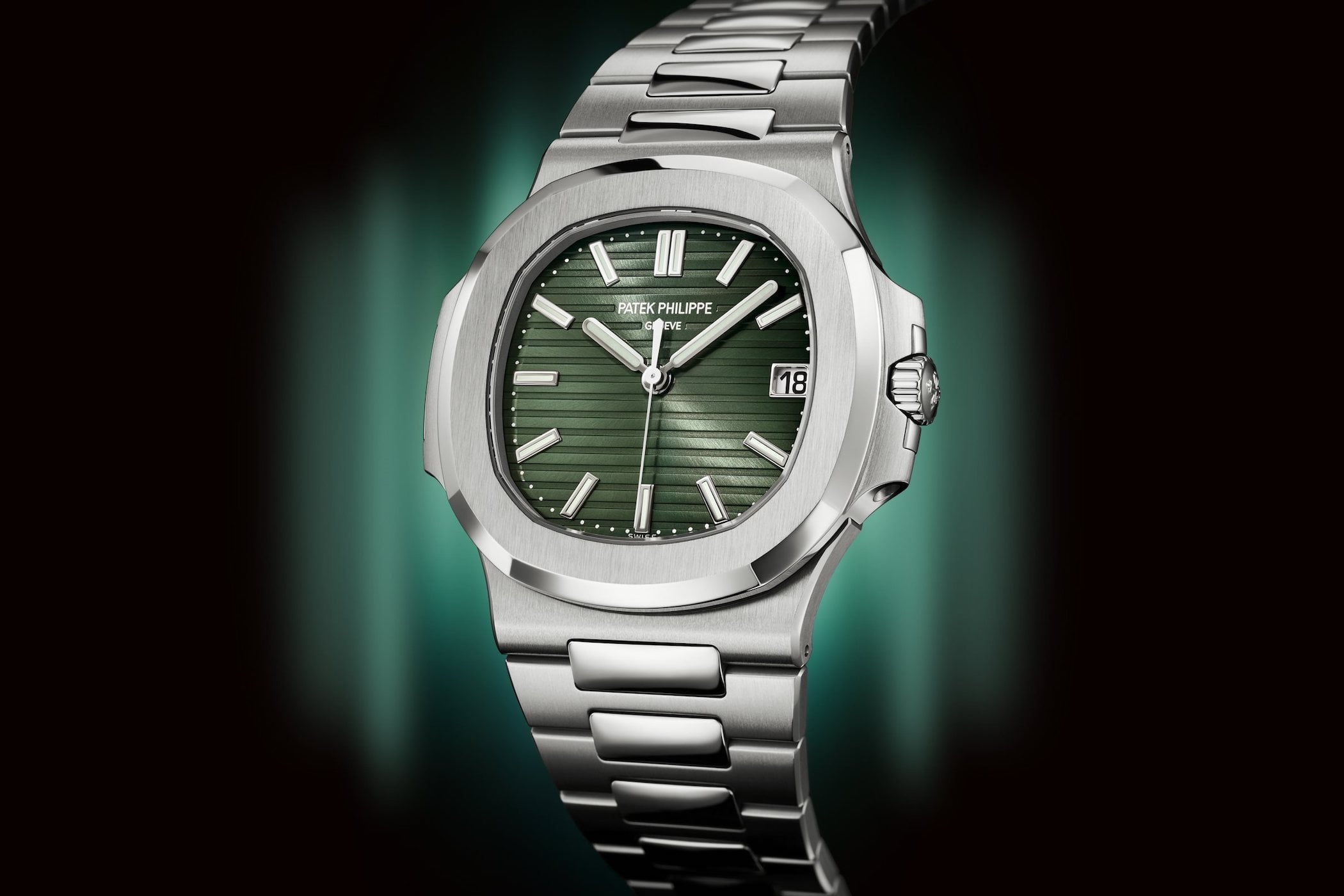 AP Style Nautilus 5711 226 Green Dial / Steel detail 3