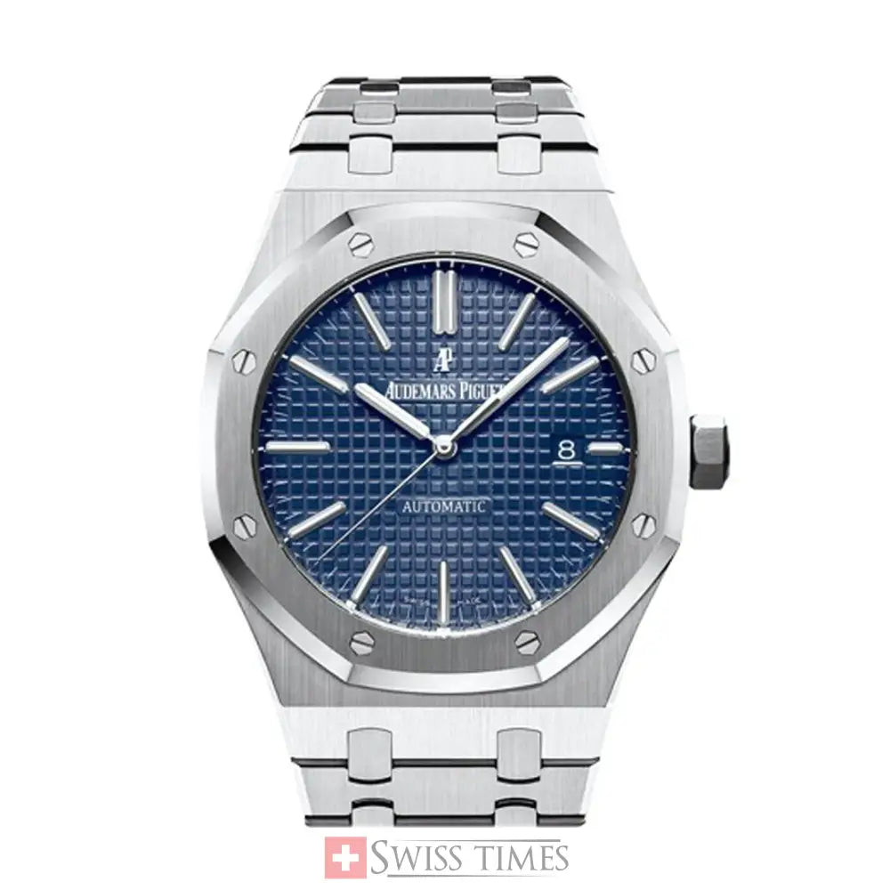 Omega Style Royal Oak 41 233 Blue Dial / Steel detail 3