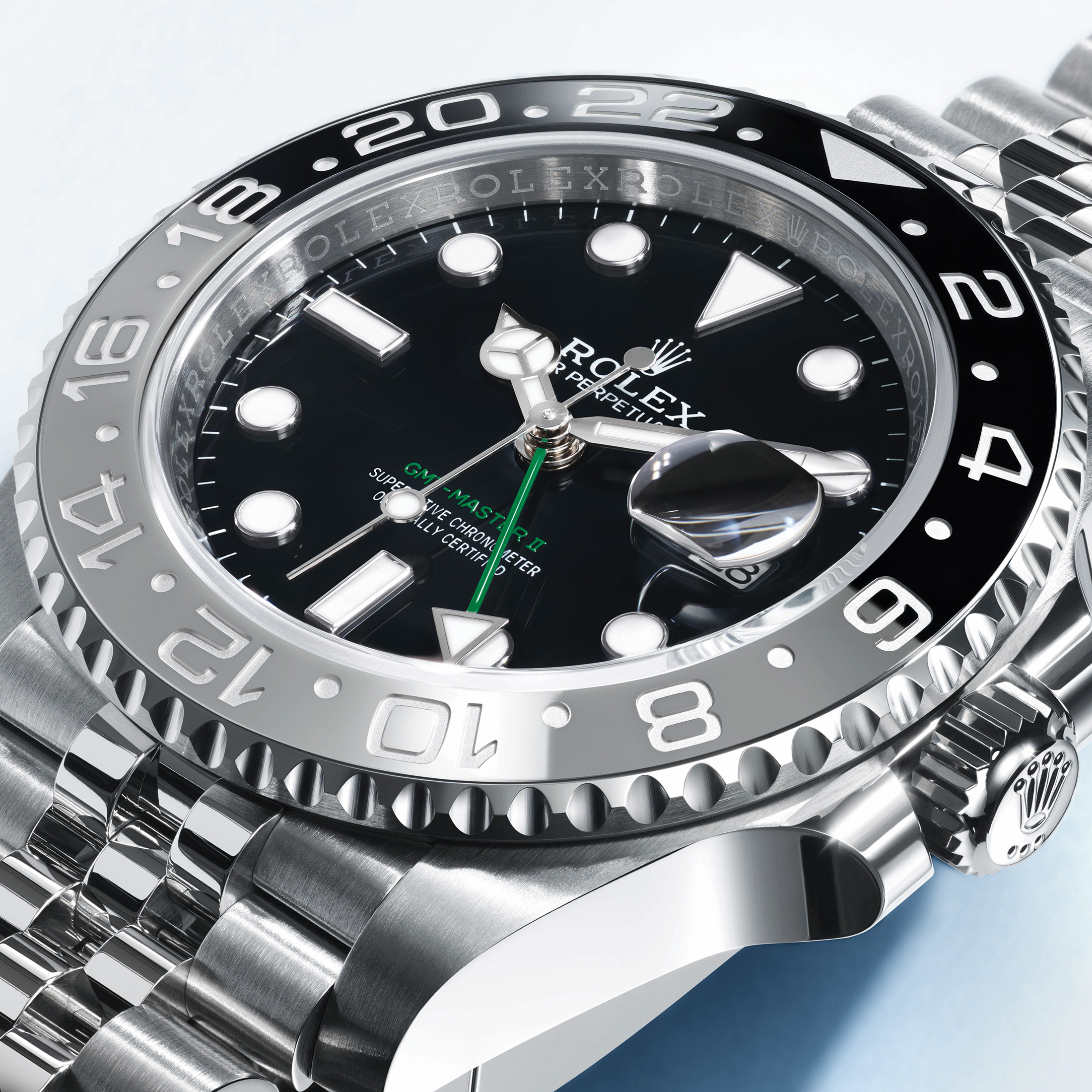 Rolex Style GMT-Master II 236 Ceramic Bezel detail 4