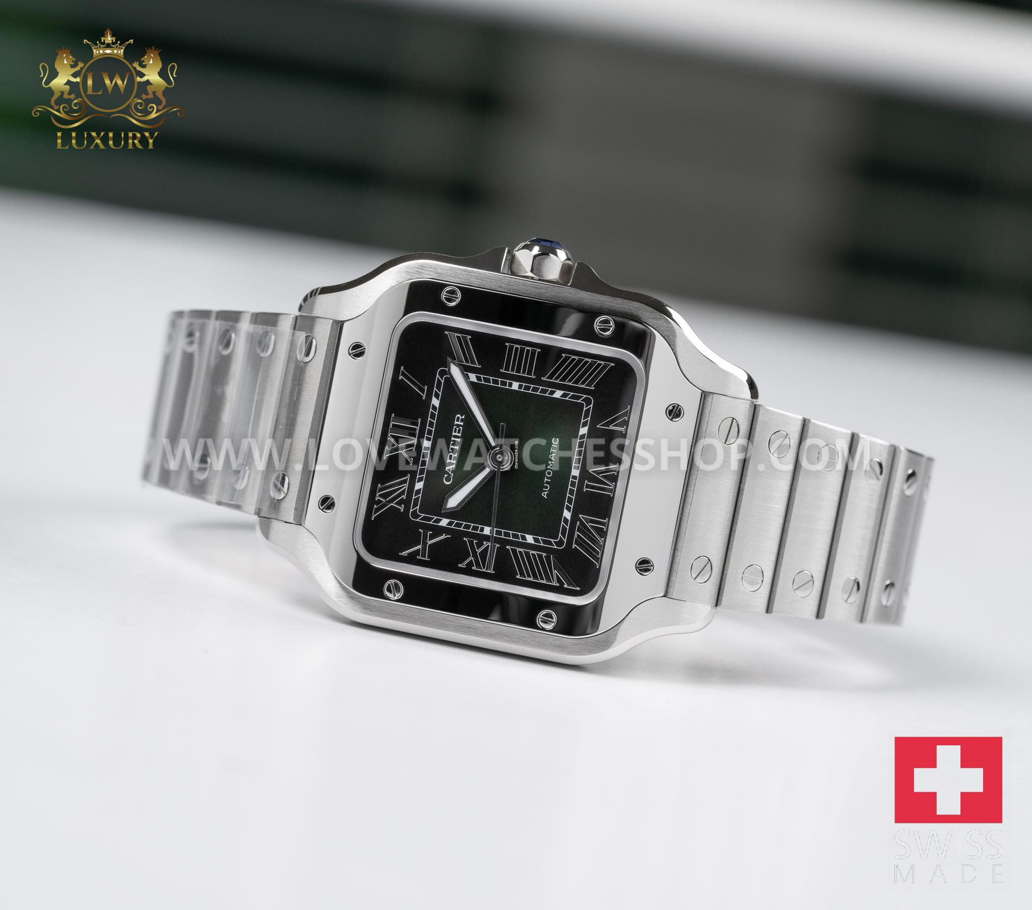 Hublot Style Santos Medium 241 Meteorite Dial detail 2