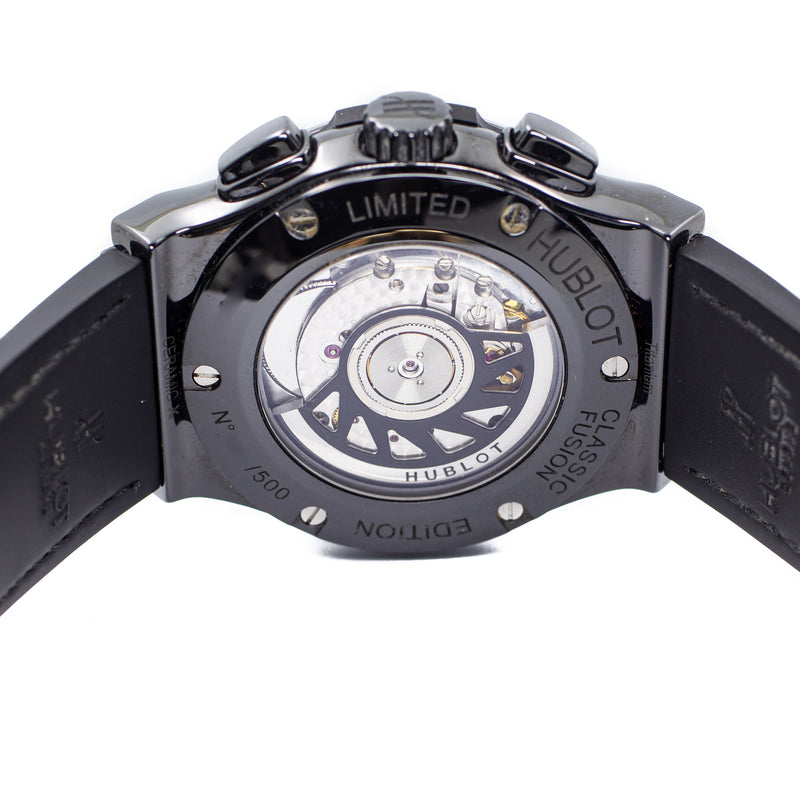 Hublot Style Portugieser Chrono 242 Ceramic Bezel detail 4