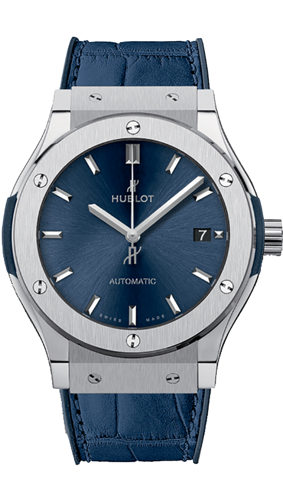 Hublot Style Explorer 40 244 Blue Dial / Steel detail 4