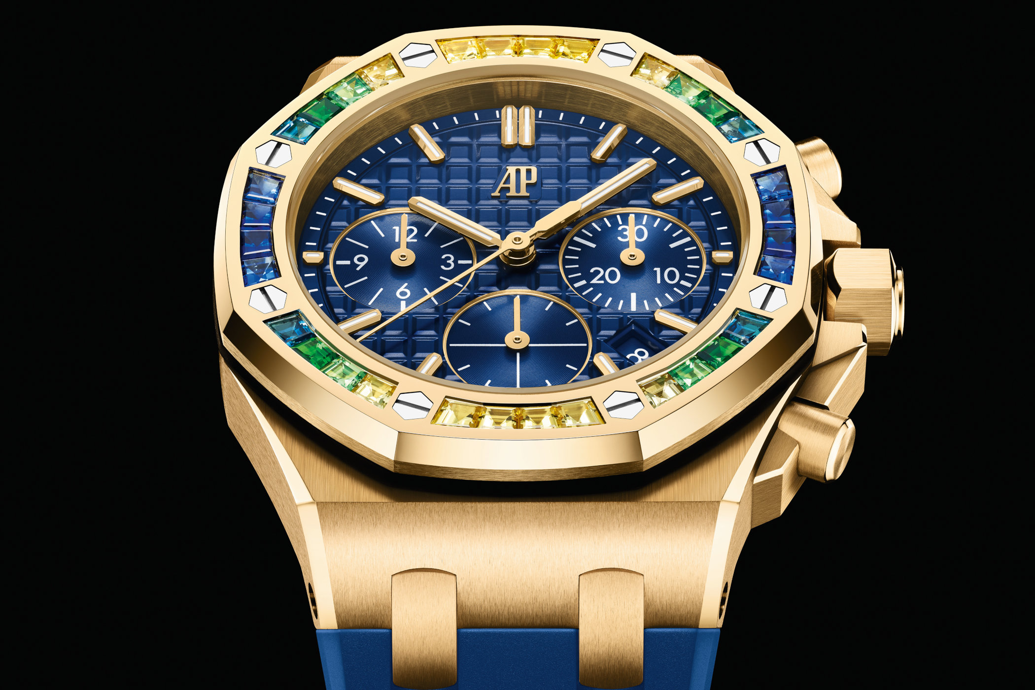 AP Style Royal Oak Offshore 248 Full Gold detail 2
