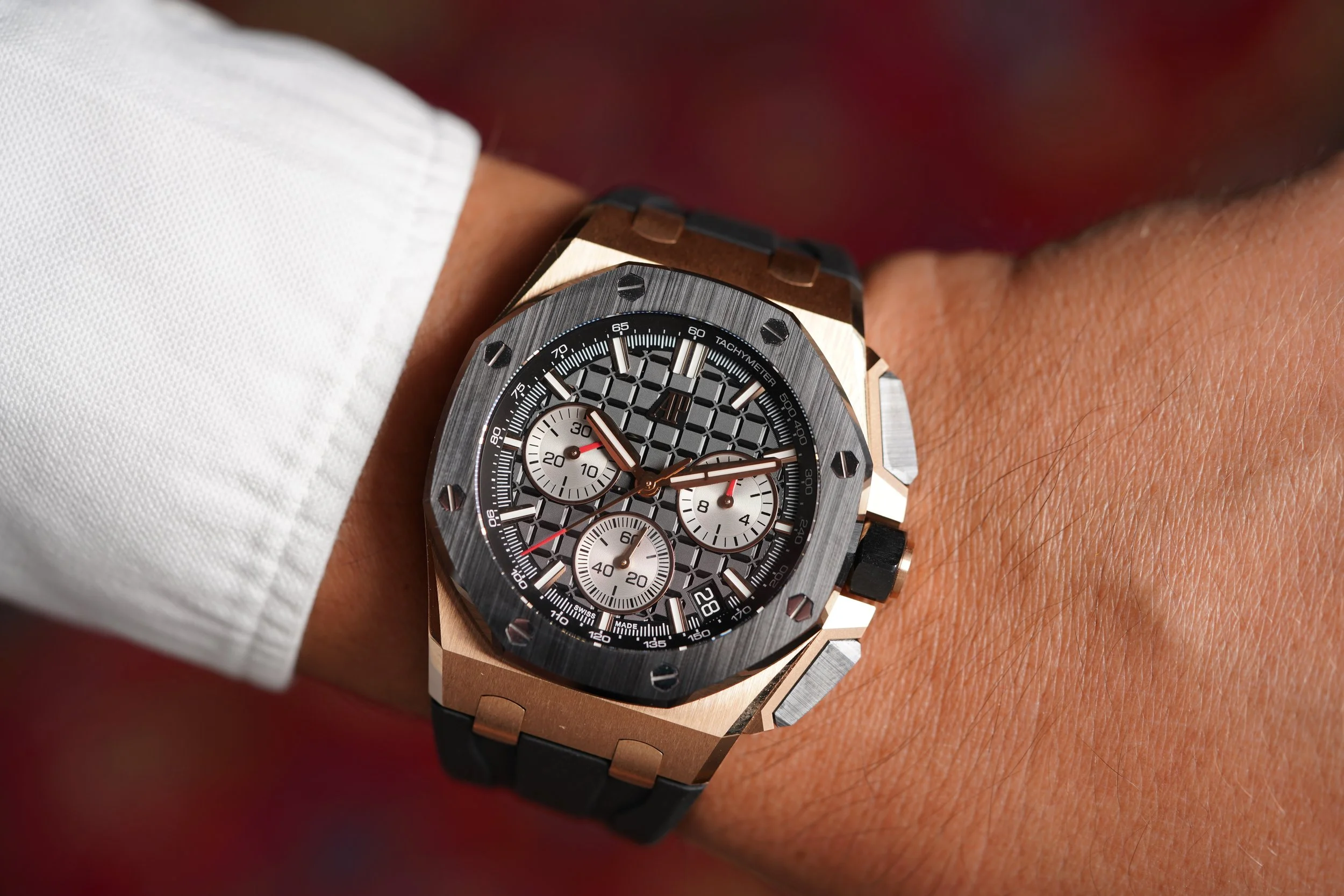 AP Style Royal Oak Offshore 248 Full Gold detail 4